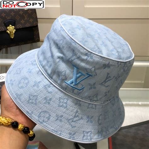 louis vuitton bucket hat monogram|louis vuitton denim bucket hat.